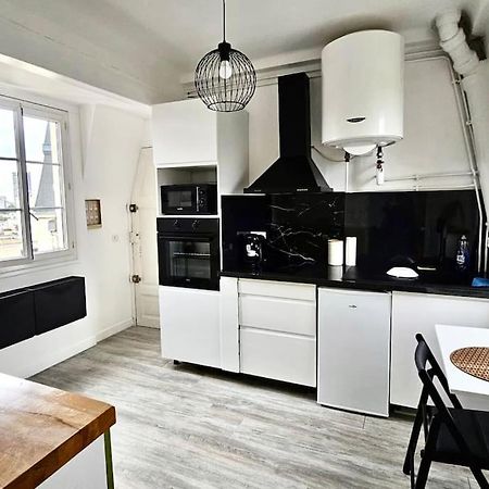 Appartement Vue Tour Eiffel Ligne 14 A Cote De Paris 让蒂伊 外观 照片